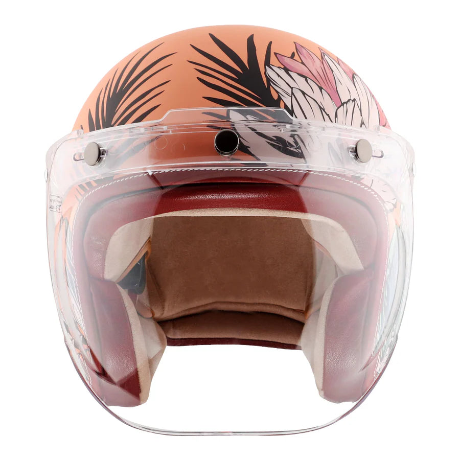 AXOR RETRO JET HAWAII WOMEN'S HELMET (Peach) - Always Riding