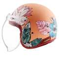 AXOR RETRO JET HAWAII WOMEN'S HELMET (Peach) - Always Riding