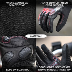 VIATERRA HOLESHOT PRO GLOVE (Black) - Always Riding