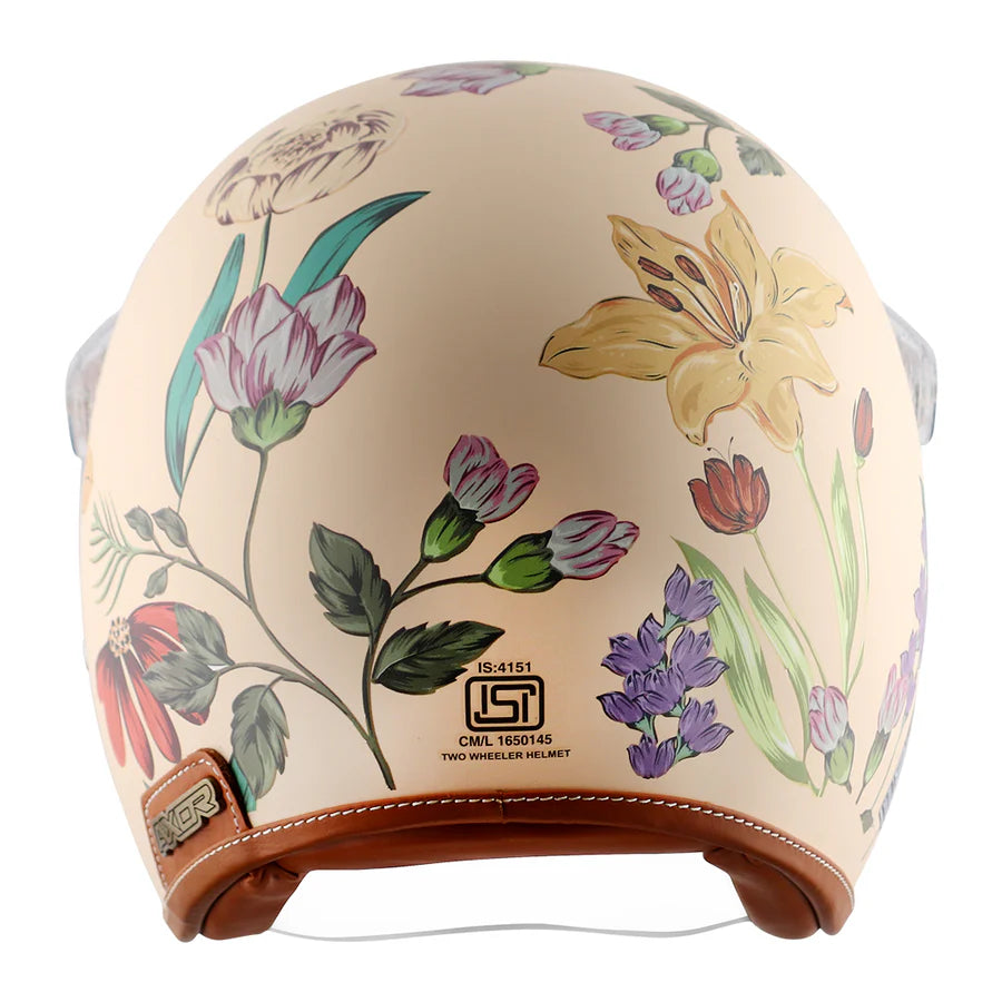 AXOR RETRO JET IBIZA WOMEN'S HELMET (Peach) - Always Riding