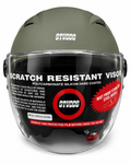 STUDDS RAY SUPER HELMET (Matt Military Green) - Always Riding