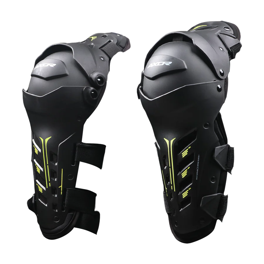 AXOR IMPACT-X KNEE GUARD (Black Neon)