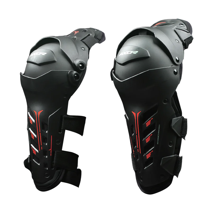 AXOR IMPACT-X KNEE GUARD (Black Red)