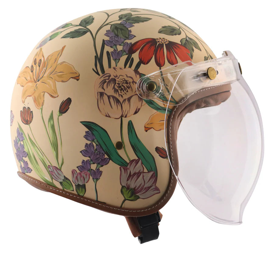 AXOR RETRO JET IBIZA WOMEN'S HELMET (Peach) - Always Riding