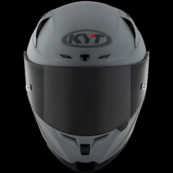 KYT STRIKER 2V PLAIN HELMET (Matt GRL Grey)