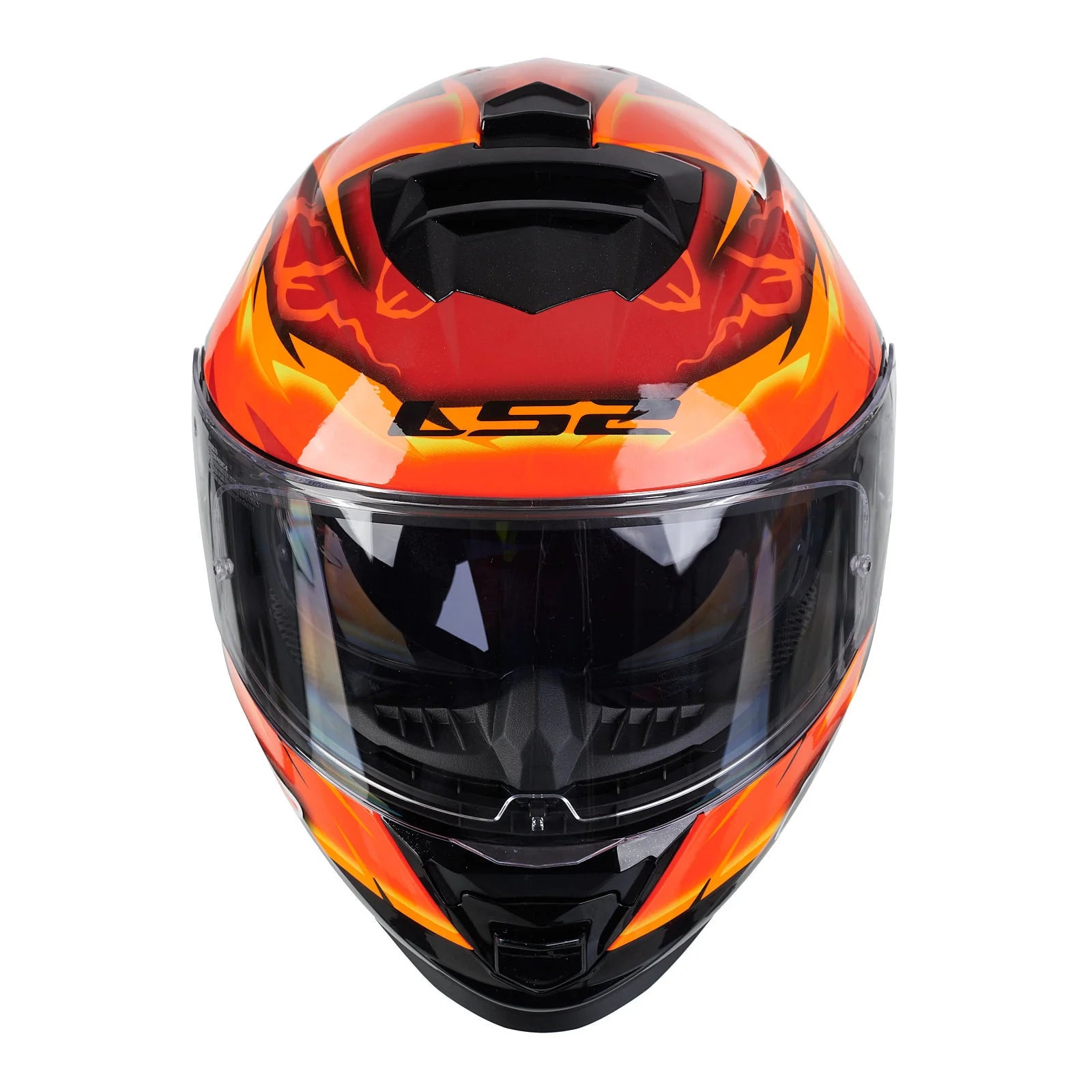 LS2 FF800 STORM II REPLICA RINALDI HELMET (Gloss Orange) - Always Riding