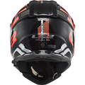LS2 MX436 PIONEER EVO ADVENTURER HELMET (Gloss Black White) - AlwaysRiding