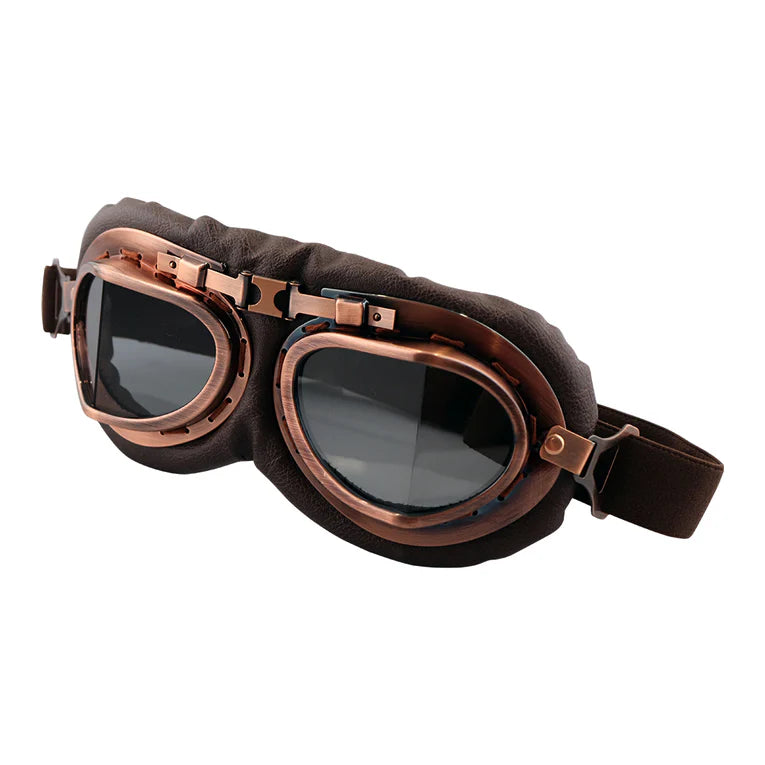 Axor Motorcycle Goggles (Brown)