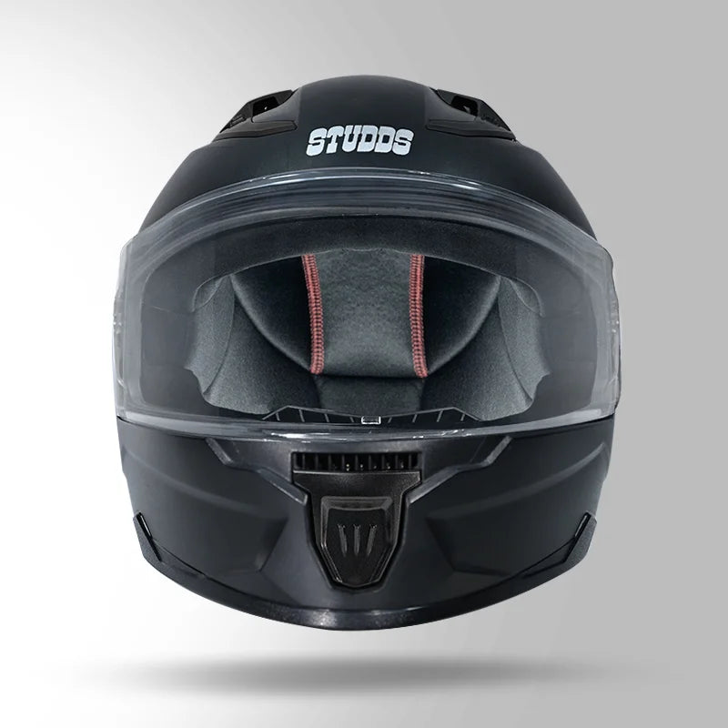 STUDDS RAIDER STREET HELMET (Black) - Always Riding