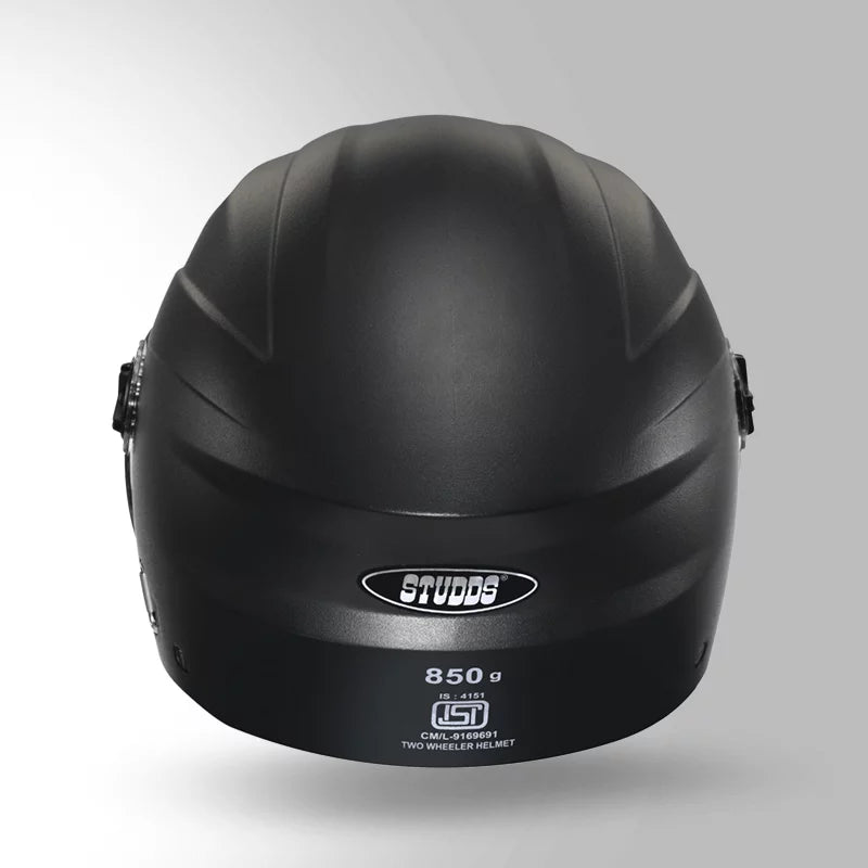 STUDDS RAY HELMET (Black) - Always Riding