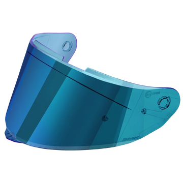SMK TYPHOON VISOR (Night Vision Revo Ice Blue) - Always Riding