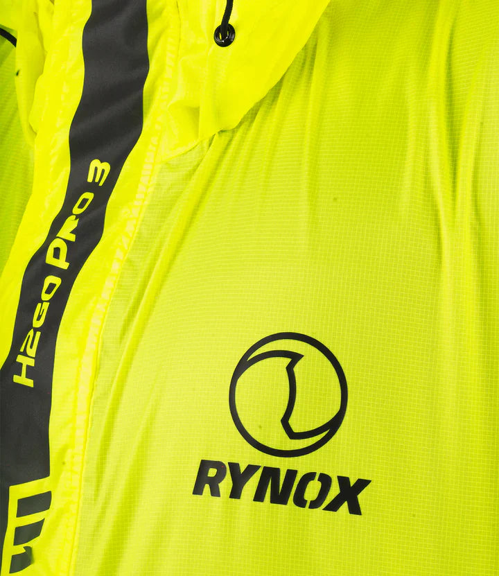 RYNOX H2GO PRO 3 RAIN JACKET (Hi-Viz Green) - AlwaysRiding
