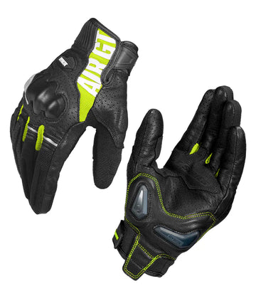 RYNOX AIR GT 2 GLOVES (Black Hi-Viz Green) - Always Riding