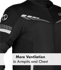 RYNOX AIR GT 4 JACKET (Black White) - AlwaysRiding