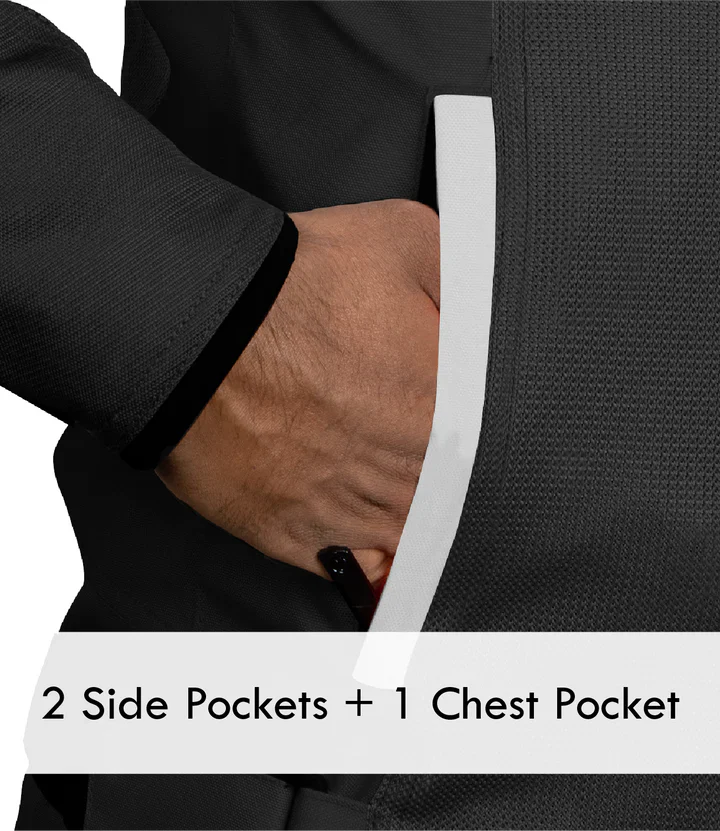 RYNOX AIR GT 4 JACKET (Black White) - AlwaysRiding