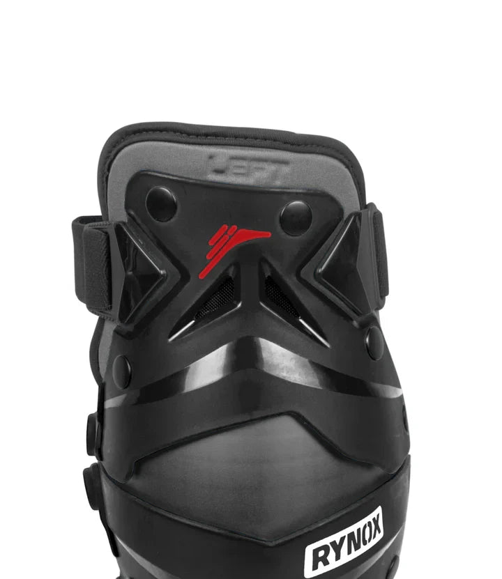RYNOX BASTION BIONIC KNEE GUARD (Black Red) - AlwaysRiding