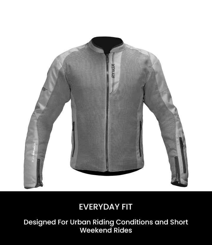 RYNOX CYPHER GT 2 JACKET (Grey) - Always Riding