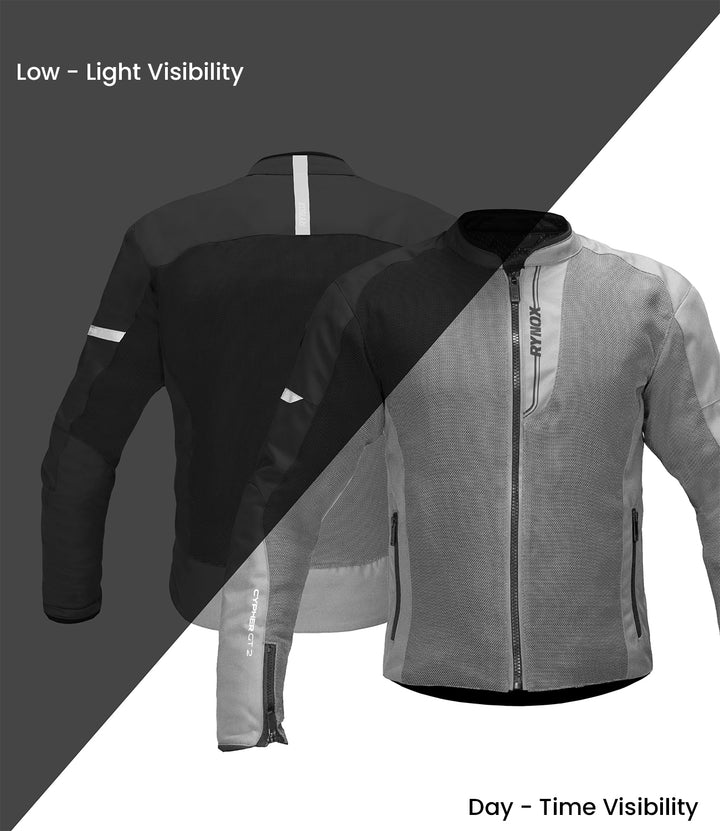 RYNOX CYPHER GT 2 JACKET (Grey) - Always Riding