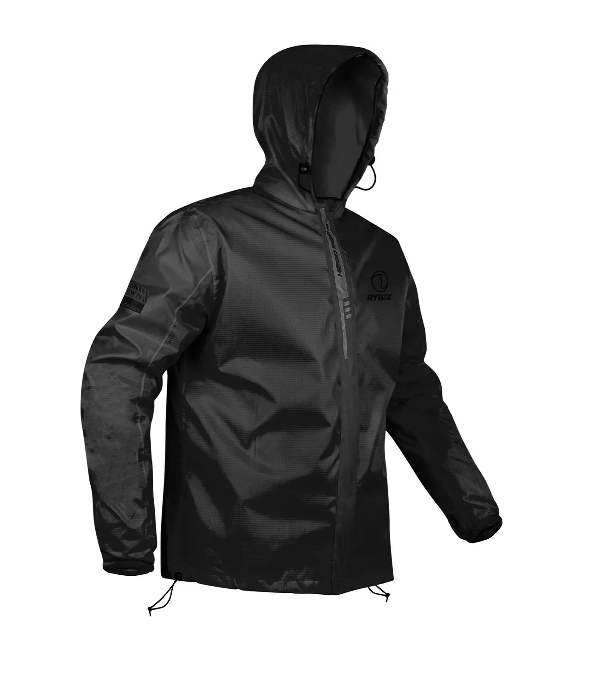 RYNOX H2GO PRO 3 RAIN JACKET (Black) - AlwaysRiding