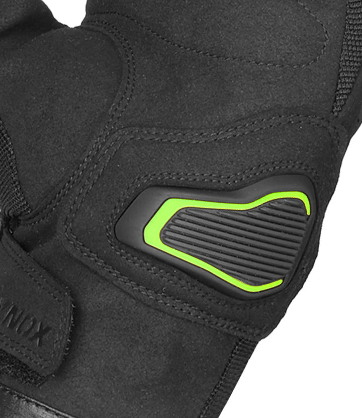 RYNOX HELIUM GT 2 GLOVES (Black Hi-Viz Green) - Always Riding
