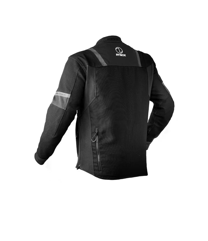 RYNOX OUTLANDER PRO JACKET (Black)- CE CERTIFIED CLASS AA