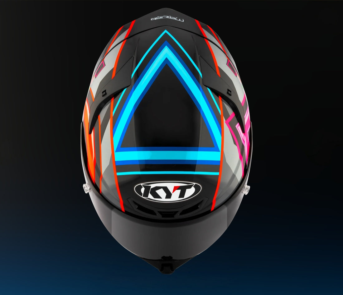 KYT TT-REVO RATTHAPARK PLAY REPLICA (Gloss Red Pink)