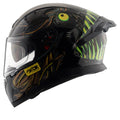 AXOR APEX SEADEVIL HELMET (Gloss Black Gold) - AlwaysRiding
