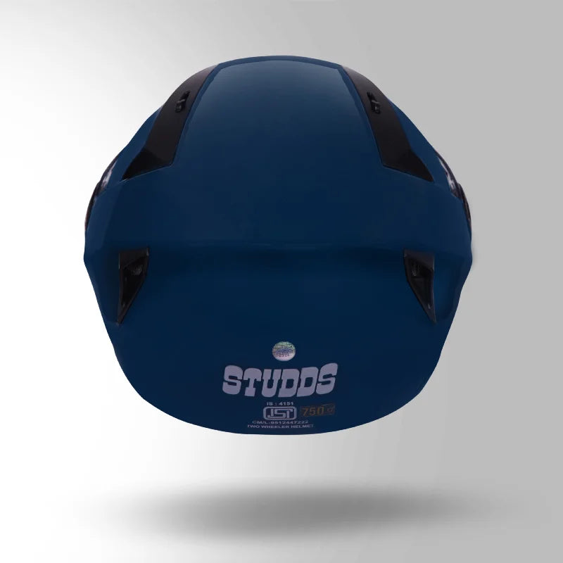 STUDDS VOGUE HELMET (Petrol Blue) - Always Riding