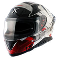 AXOR APEX HEX-2 HELMET (Gloss White Red) - Always Riding