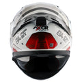 AXOR APEX HEX-2 HELMET (Gloss White Red) - Always Riding