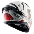 AXOR APEX HEX-2 HELMET (Gloss White Red) - Always Riding