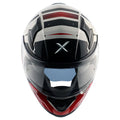 AXOR APEX HEX-2 HELMET (Gloss White Red) - Always Riding