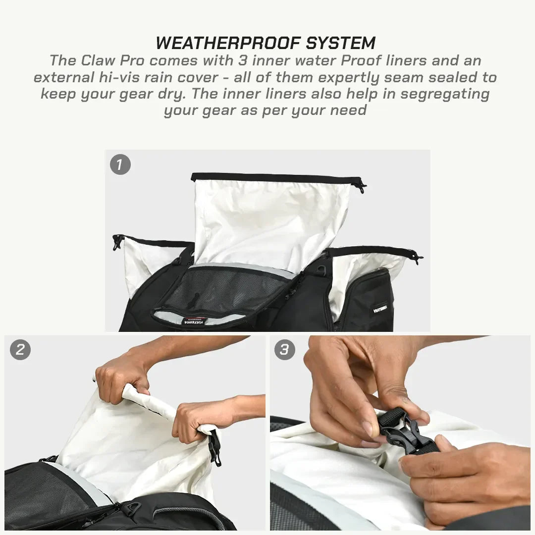VIATERRA CLAW PRO TAILBAG - Always Riding