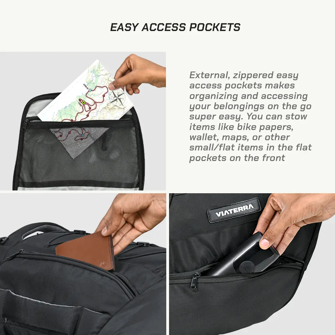 VIATERRA CLAW PRO TAILBAG - Always Riding