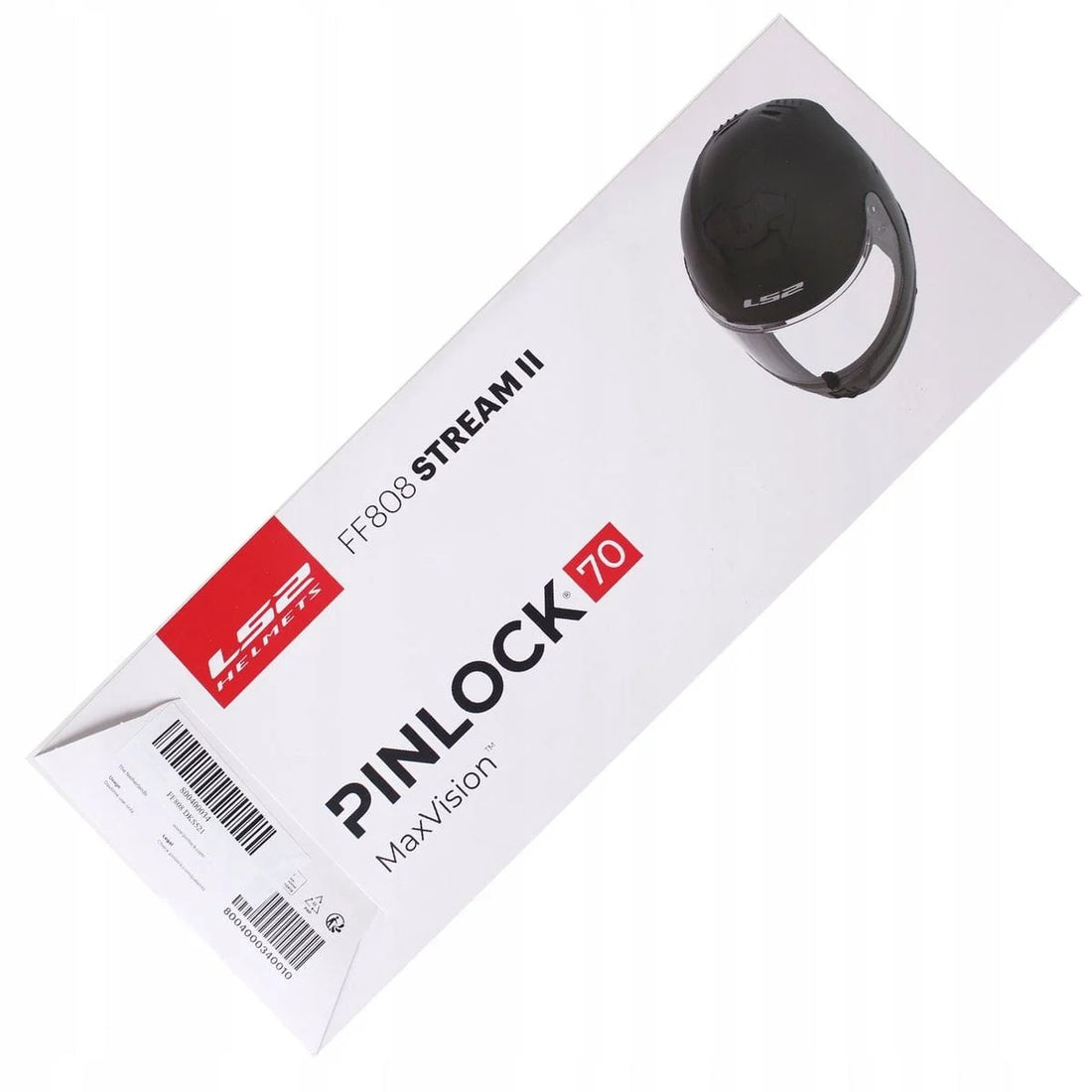 LS2 PINLOCK 70 MAX VISION ANTIFOG CLEAR LENS for FF320 STREAM II - Always Riding