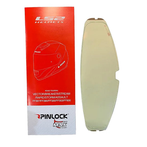 LS2 PINLOCK 70 MAX VISION ANTIFOG CLEAR LENS for FF800 STORM - Always Riding