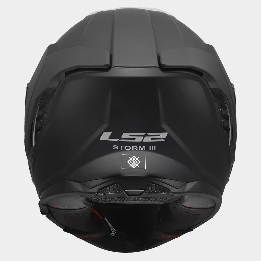 LS2 FF818 STORM III SOLID HELMET (Matt Black)